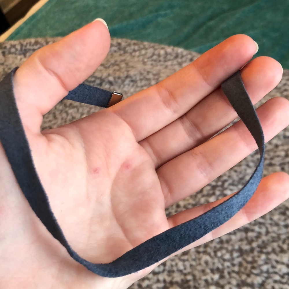 Leather choker